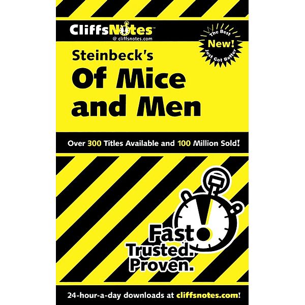CliffsNotes on Steinbeck's Of Mice and Men / Cliffs Notes, Susan Van Kirk