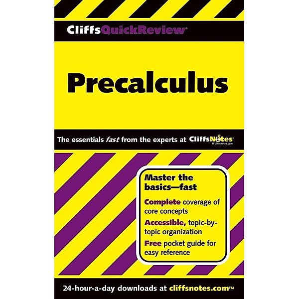 CliffsQuickReview Precalculus / Cliffs Notes, W. Michael Kelley