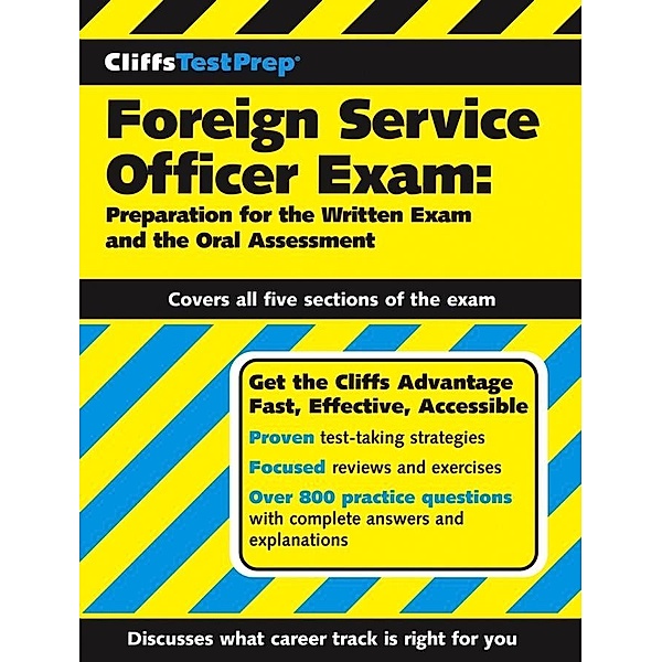 CliffsTestPrep Foreign Service Officer Exam / Cliffs Notes, American Bookworks Corporation