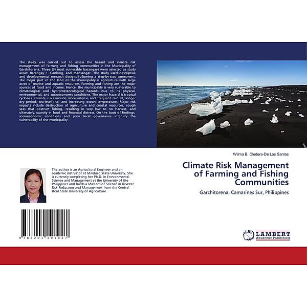 Climate Risk Management of Farming and Fishing Communities, Wilma B. Cledera-De Los Santos