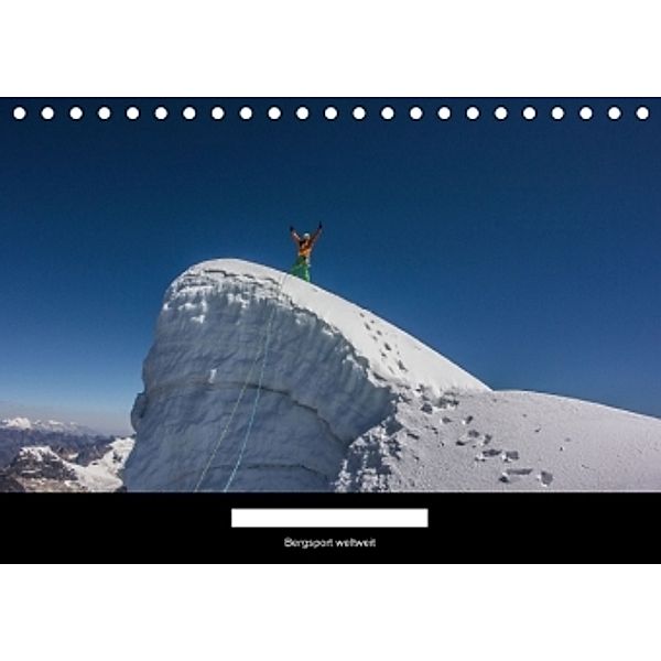 Climbing Solutions Bergsport weltweit (Tischkalender 2016 DIN A5 quer), Stefan Brunner