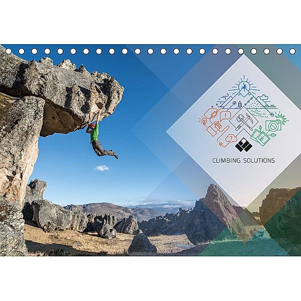 Climbing Solutions - Bergsport weltweit (Tischkalender 2021 DIN A5 quer), Stefan Brunner