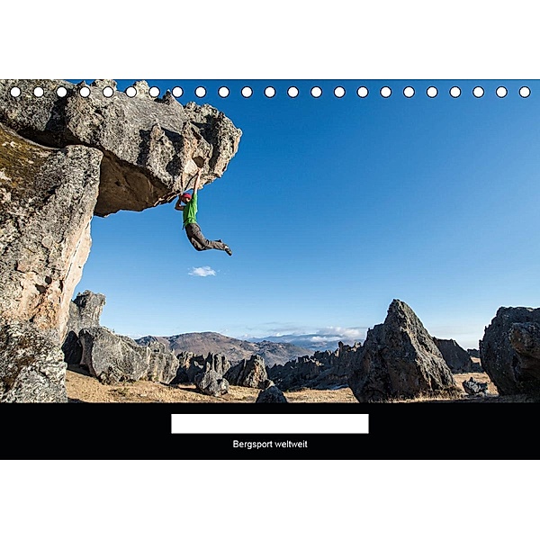 Climbing Solutions - Bergsport weltweit (Tischkalender 2021 DIN A5 quer), Stefan Brunner