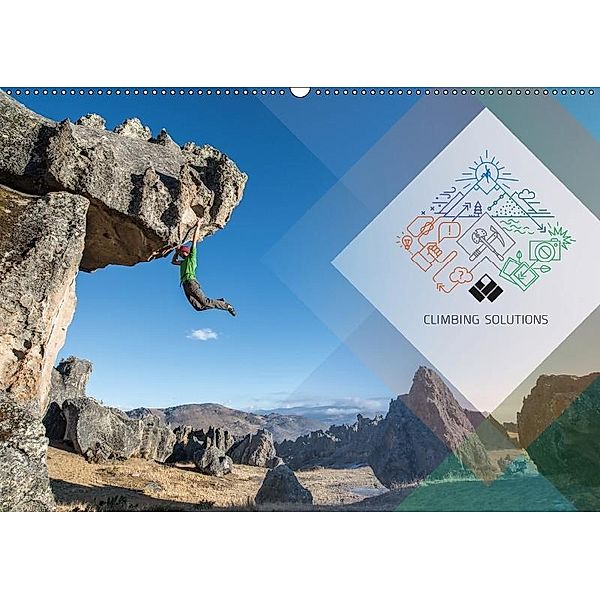 Climbing Solutions - Bergsport weltweit (Wandkalender 2017 DIN A2 quer), Stefan Brunner