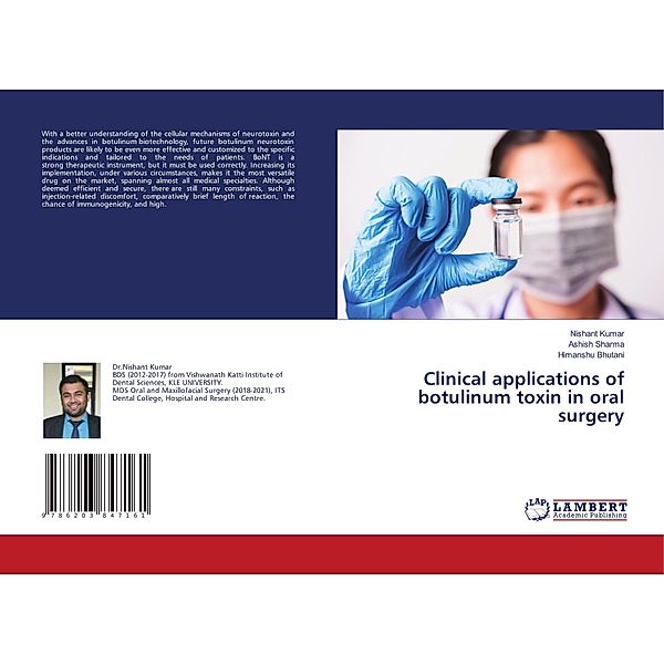 Clinical applications of botulinum toxin in oral surgery, Nishant Kumar, Ashish Sharma, Himanshu Bhutani