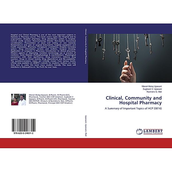 Clinical, Community and Hospital Pharmacy, Manali Mulay Upasani, Sughosh V. Upasani, Ravindra G. Mali