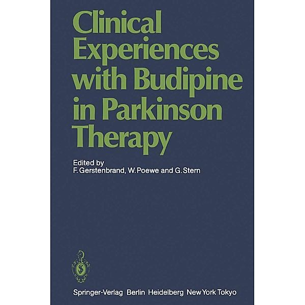 Clinical Experiences with Budipine in Parkinson Therapy