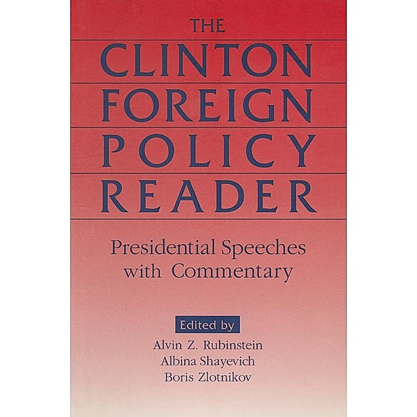 Clinton Foreign Policy Reader, Alvin Z. Rubinstein
