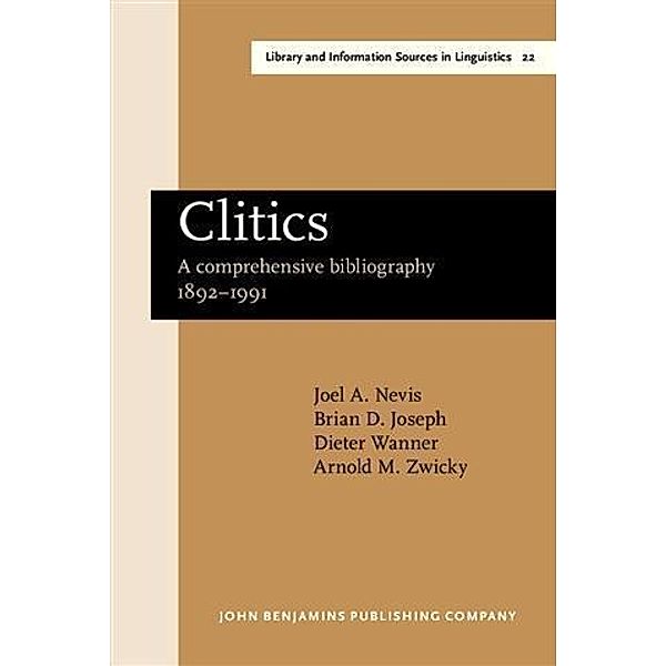 Clitics, Joel A. Nevis