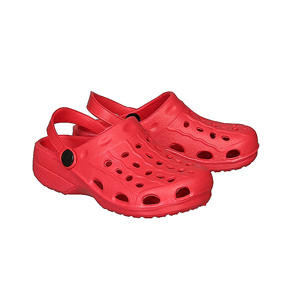 Playshoes Clogs BASIC in rot