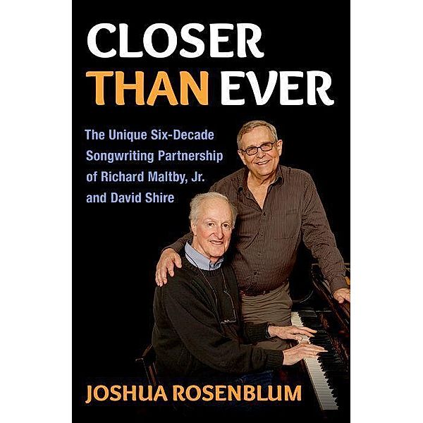 Closer than Ever, Joshua Rosenblum