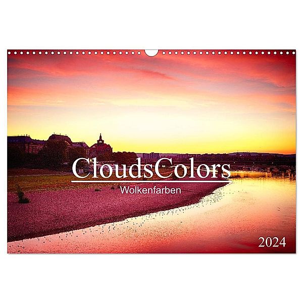 CloudsColors 2024 (Wandkalender 2024 DIN A3 quer), CALVENDO Monatskalender, Dirk Meutzner