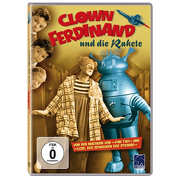 Clown Ferdinand und die Rakete, DVD, Ota Hofman, Jindrich Polák