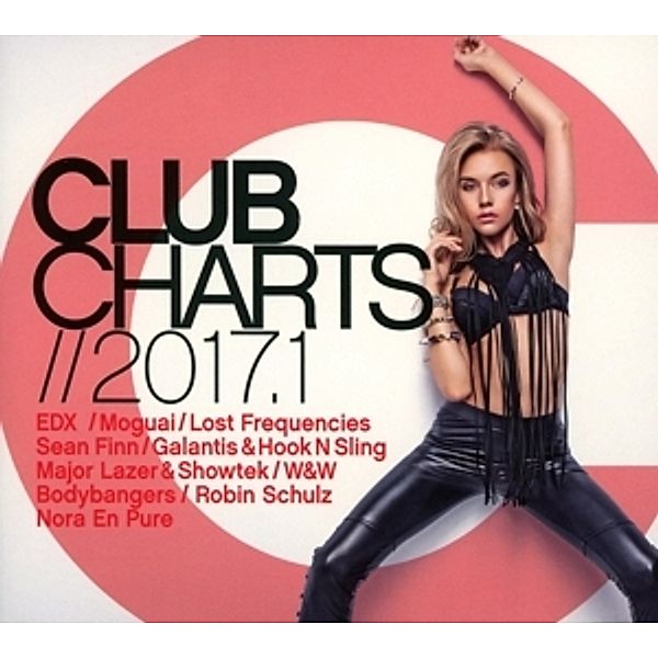 Club Charts 2017.1, Diverse Interpreten