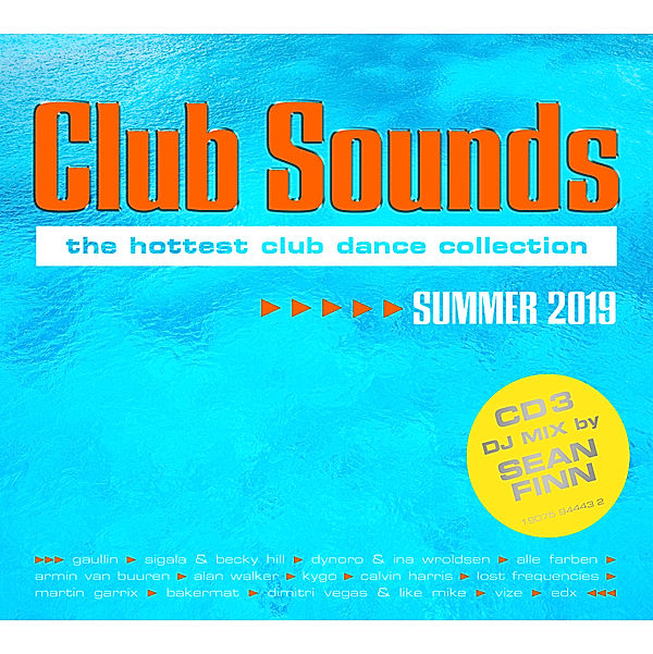 Club Sounds Summer 2019, Diverse Interpreten