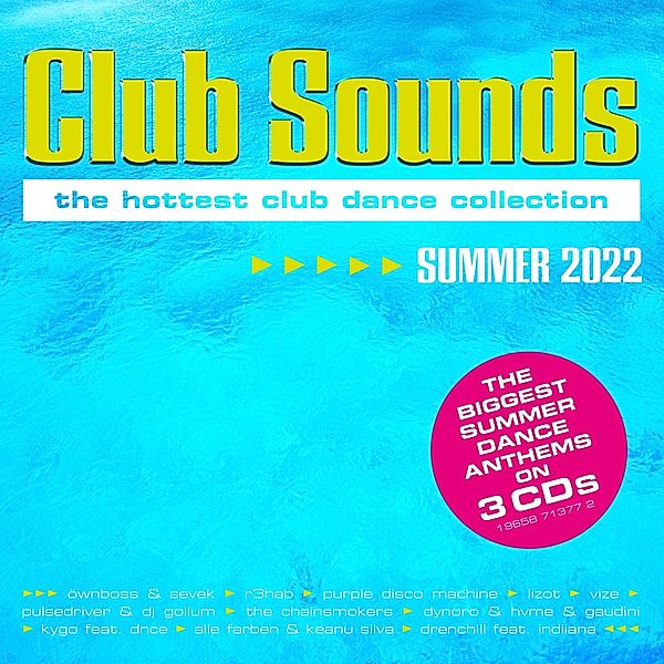 Club Sounds Summer 2022, Diverse Interpreten