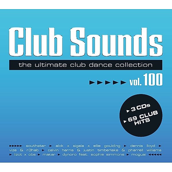 Club Sounds Vol. 100 (3 CDs), Diverse Interpreten