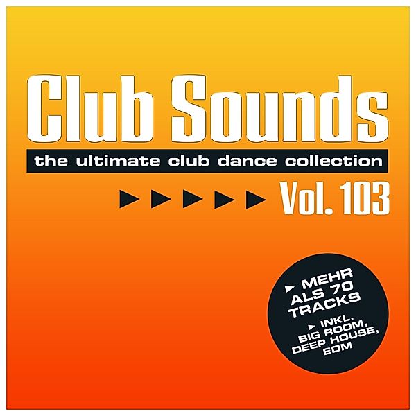 Club Sounds Vol. 103, Diverse Interpreten