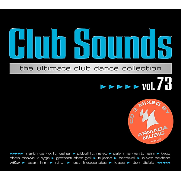 Club Sounds Vol. 73, Diverse Interpreten
