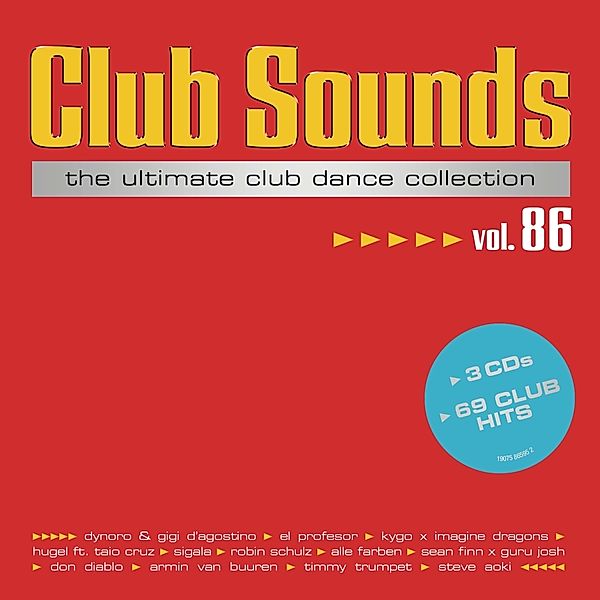 Club Sounds Vol. 86 (3 CDs), Diverse Interpreten