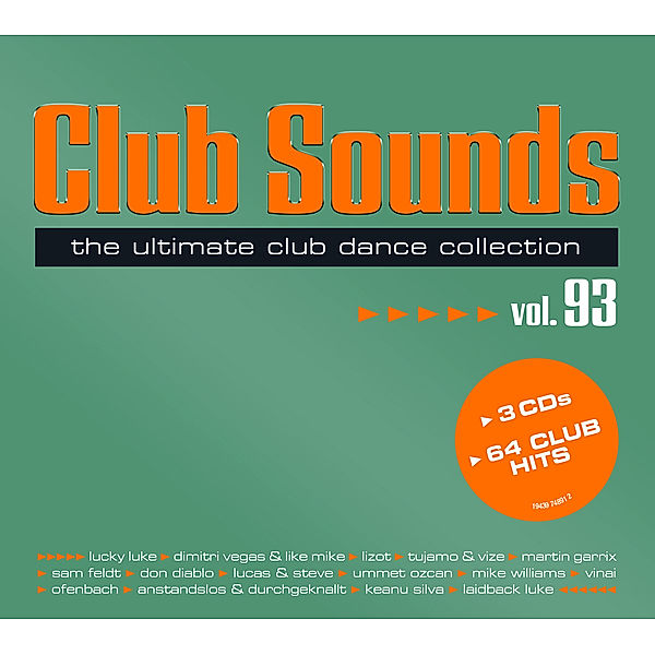 Club Sounds Vol. 93 (3 CDs), Diverse Interpreten