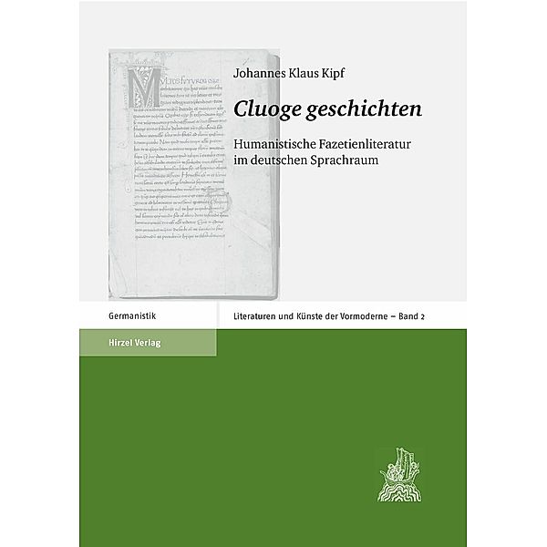 'Cluoge geschichten', Johannes Klaus Kipf