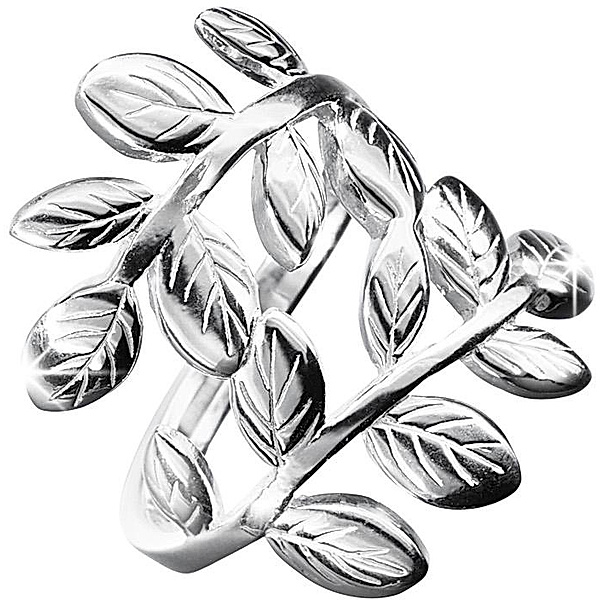 CM Ring „Belina“ (Größe: L/XL), 925 Silber