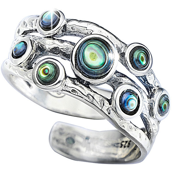 CM Ring Moja 925 Silber (Ausführung: Paua-Muschel)