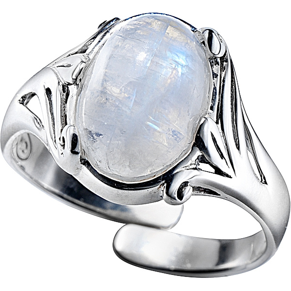 CM Ring Mondstein,  925 Silber