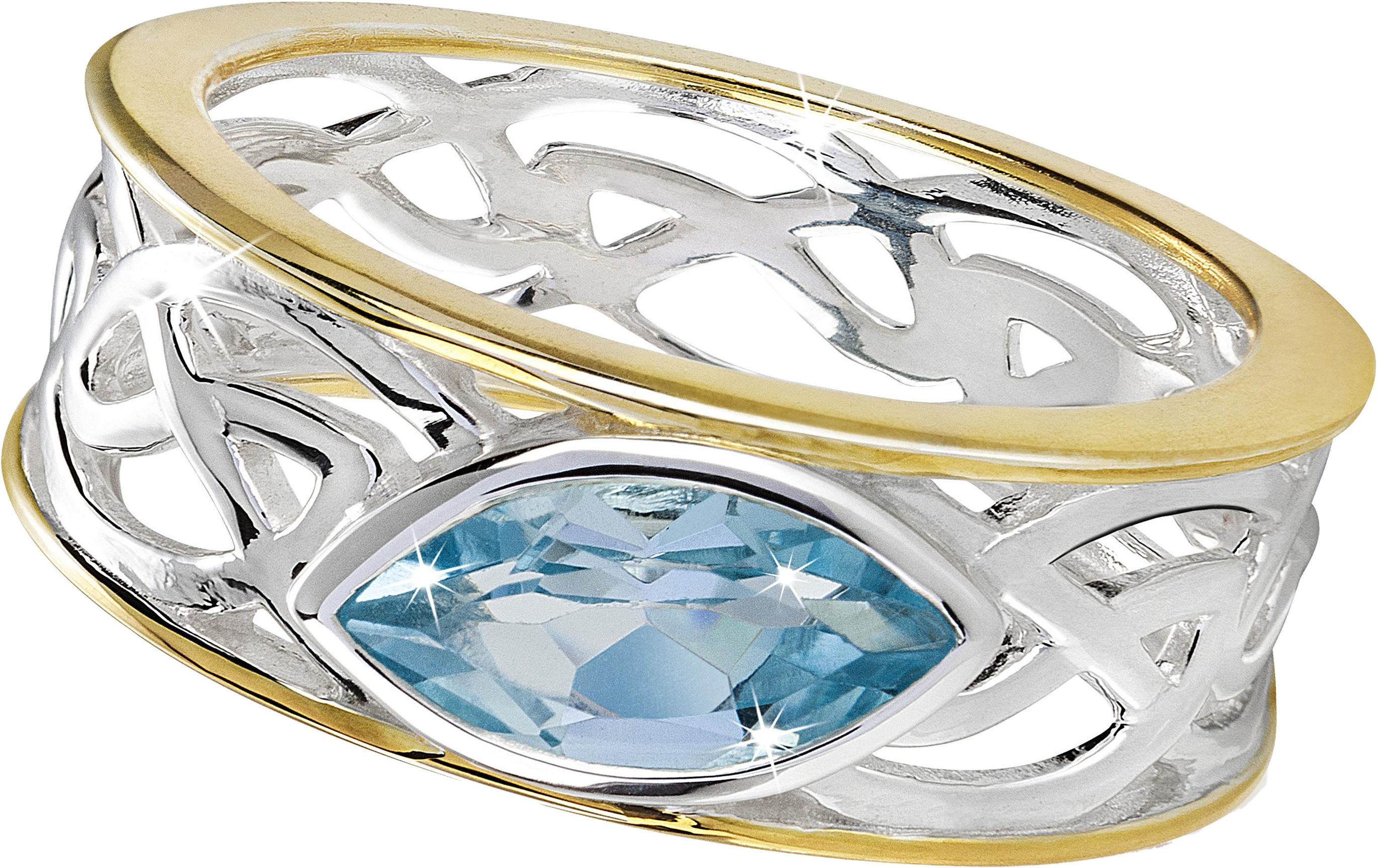 CM Ring „Skye“ bicolor, 925 Silber Größe: 17 | Weltbild.de