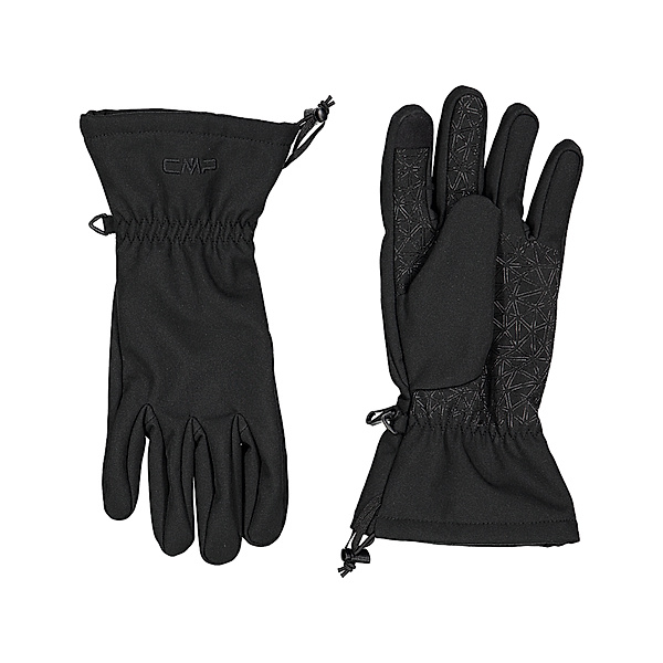 CMP CMP Damen Softshell Handschuhe, schwarz (Grösse: 6)