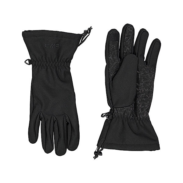 CMP CMP Damen Softshell Handschuhe, schwarz (Grösse: 7,5)