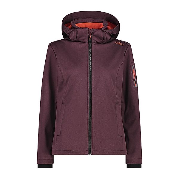 CMP CMP Damen Softshelljacke ZIP HOOD, burgund (Größe: 44)