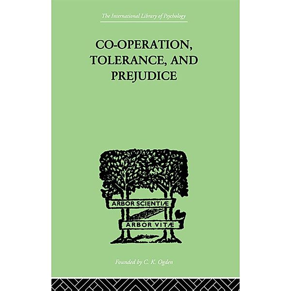 Co-Operation, Tolerance, And Prejudice, Samuel Lowy