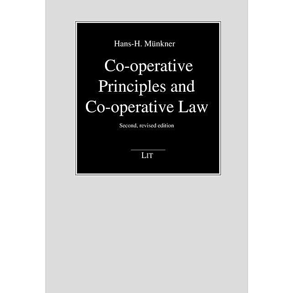 Co-operative Principles and Co-operative Law, Hans-H. Münkner