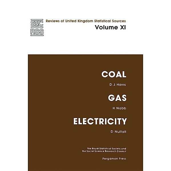 Coal, Gas and Electricity, D. J. Harris, H. Nabb, D. Nuttall