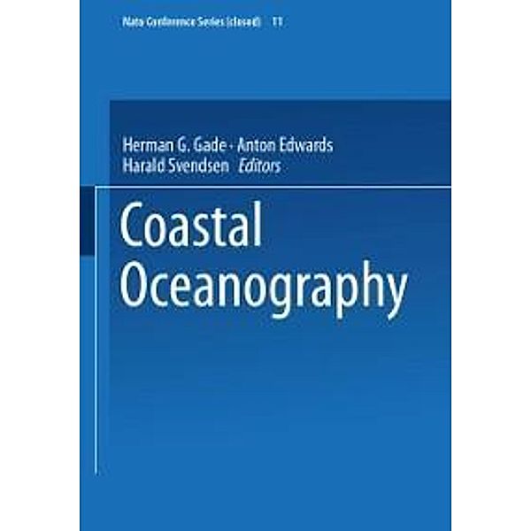 Coastal Oceanography / Nato Conference Series Bd.11