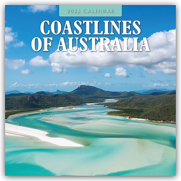 Coastlines of Australia - Australische Küste 2025 - 16-Monatskalender, Red Robin Publishing Ltd