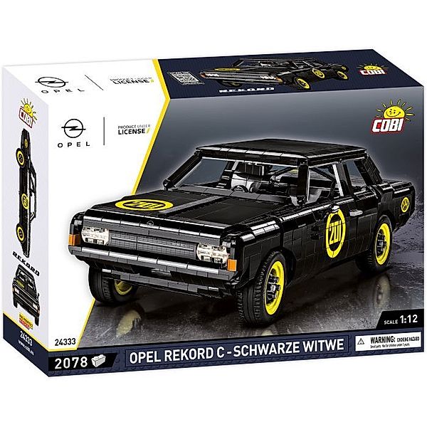 Cobi 24333 Opel Rekord C Schwarze Witwe