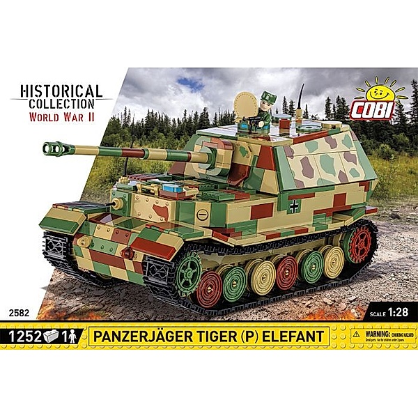 Cobi GmbH Cobi 2582 Panzerjager Tiger Elefant