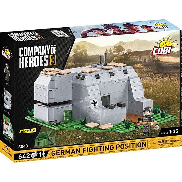 Cobi 3043 German Fighting Position