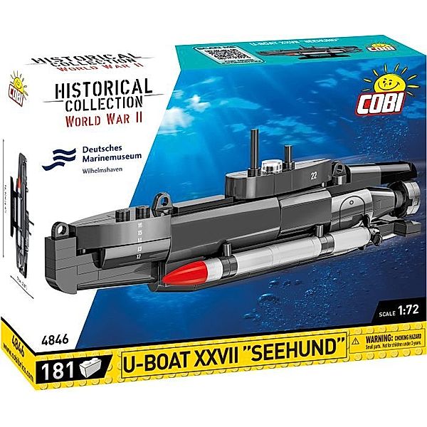 Cobi GmbH Cobi 4846 U-Boat XXVII ''Seehund''