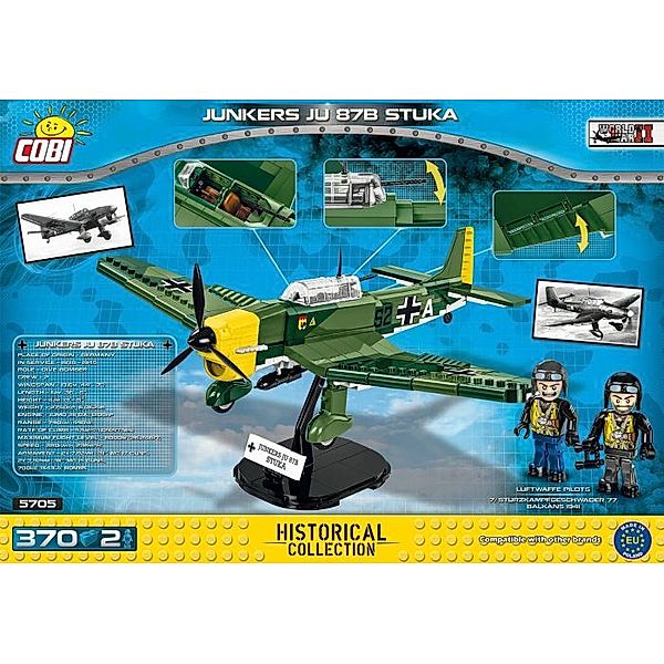 COBI 5705 Junkers JU 87 B-2 Stuka