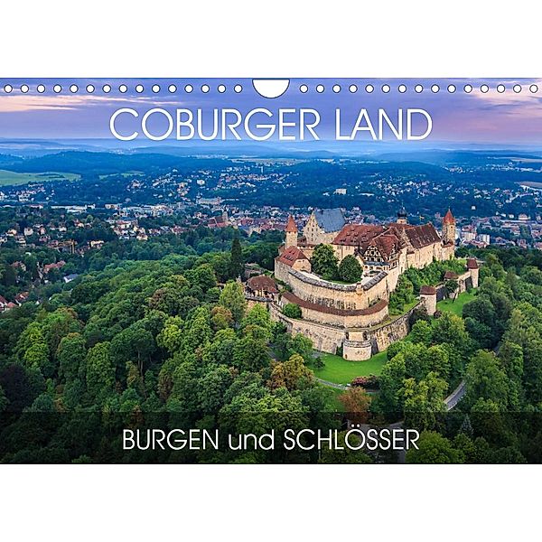 Coburger Land - Burgen und Schlösser (Wandkalender 2023 DIN A4 quer), Val Thoermer