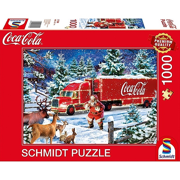 SCHMIDT SPIELE Coca Cola Christmas-Truck