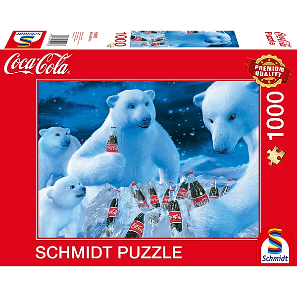 SCHMIDT SPIELE Coca Cola Motiv 1 (Puzzle)