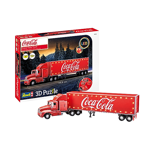 Revell Coca-Cola Truck - LED Edition 3D (Puzzle)