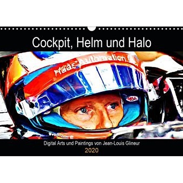 Cockpit, Helm und Halo (Wandkalender 2020 DIN A3 quer), Jean-Louis Glineur
