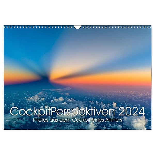 CockpitPerspektiven 2024 (Wandkalender 2024 DIN A3 quer), CALVENDO Monatskalender, Josef Willems