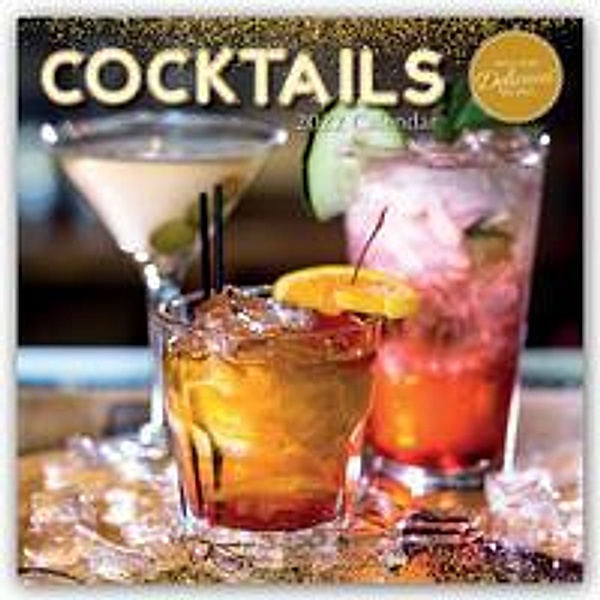 Cocktails 2022 - 16-Monatskalender, The Gifted Stationery Co. Ltd